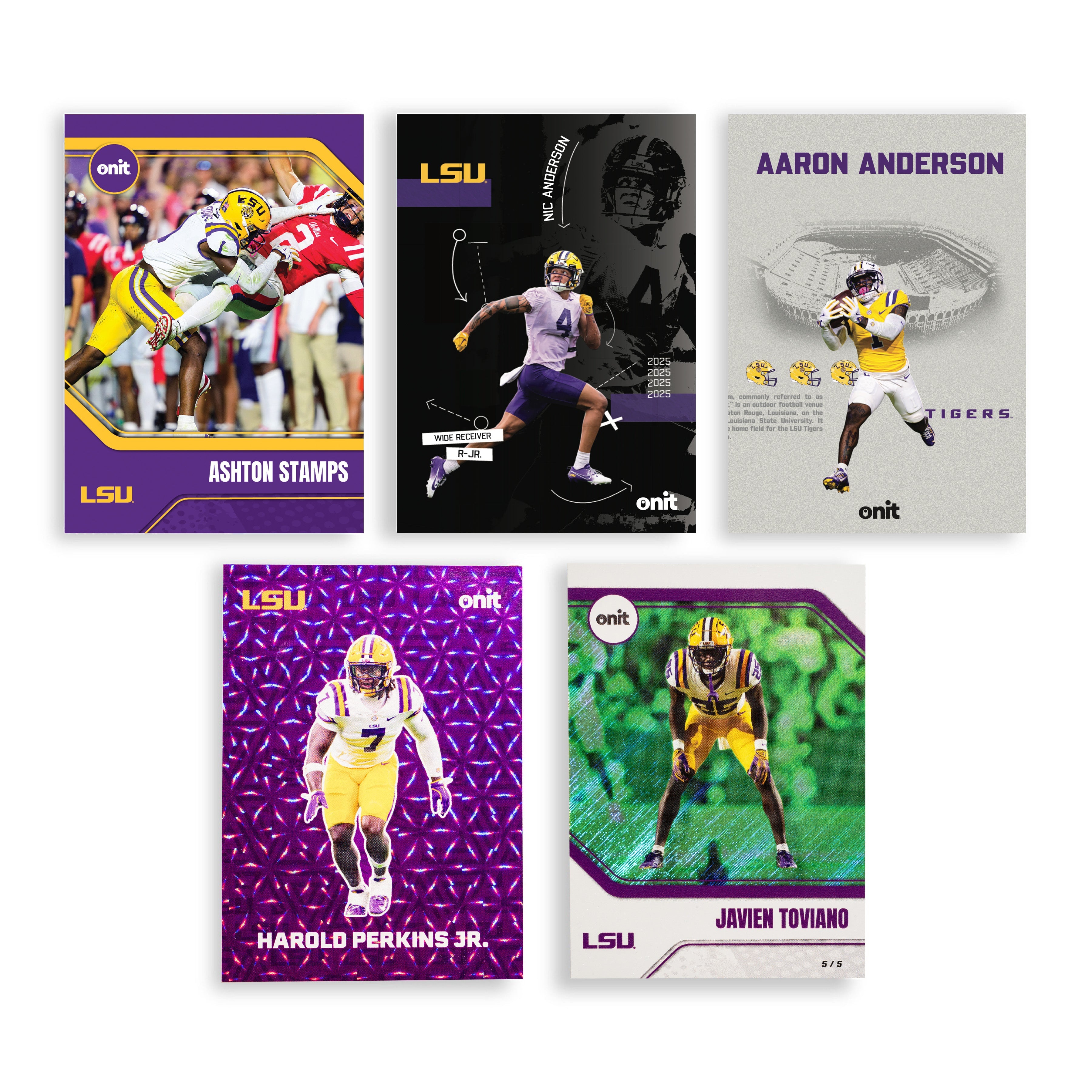 LSU Football 2025 Trading Cards - Prime Box (THREE Guaranteed Autographs)