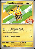 (Indonesian) Pokémon TCG: Pikachu Batik Shirt Promo Card (Select Variant)